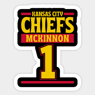 Kansas City Chiefs McKinnon 1 American Football Team Sticker